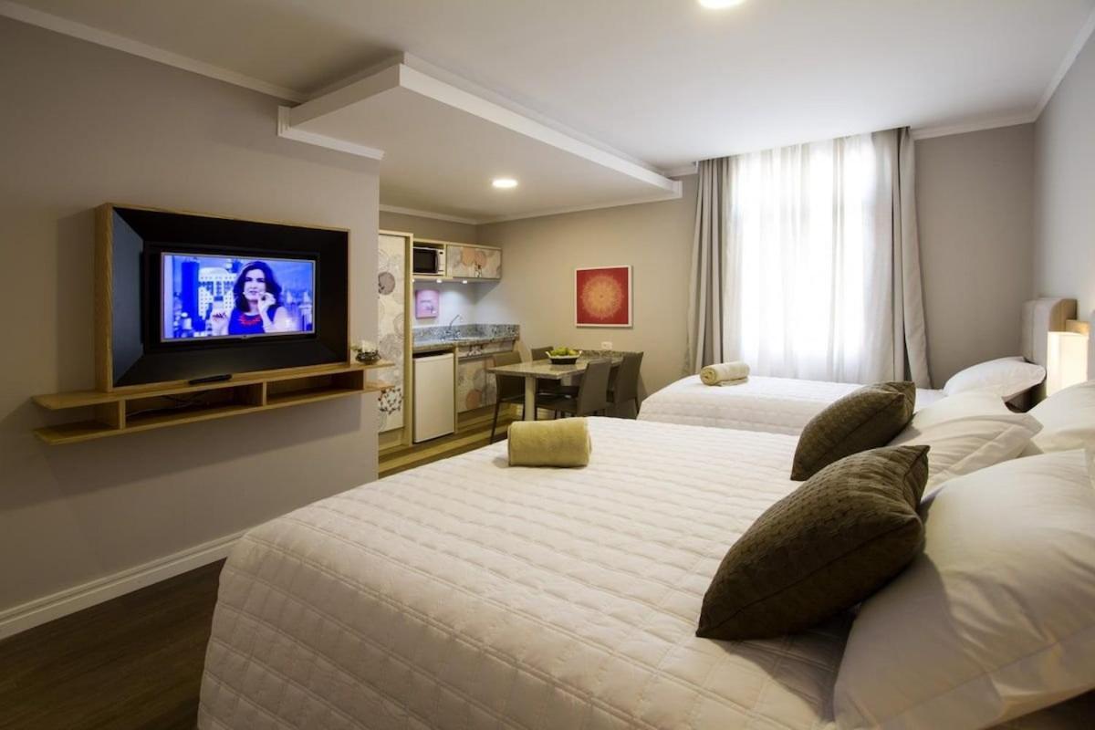 Rosa Flats Charm Gramado Apartment Luaran gambar