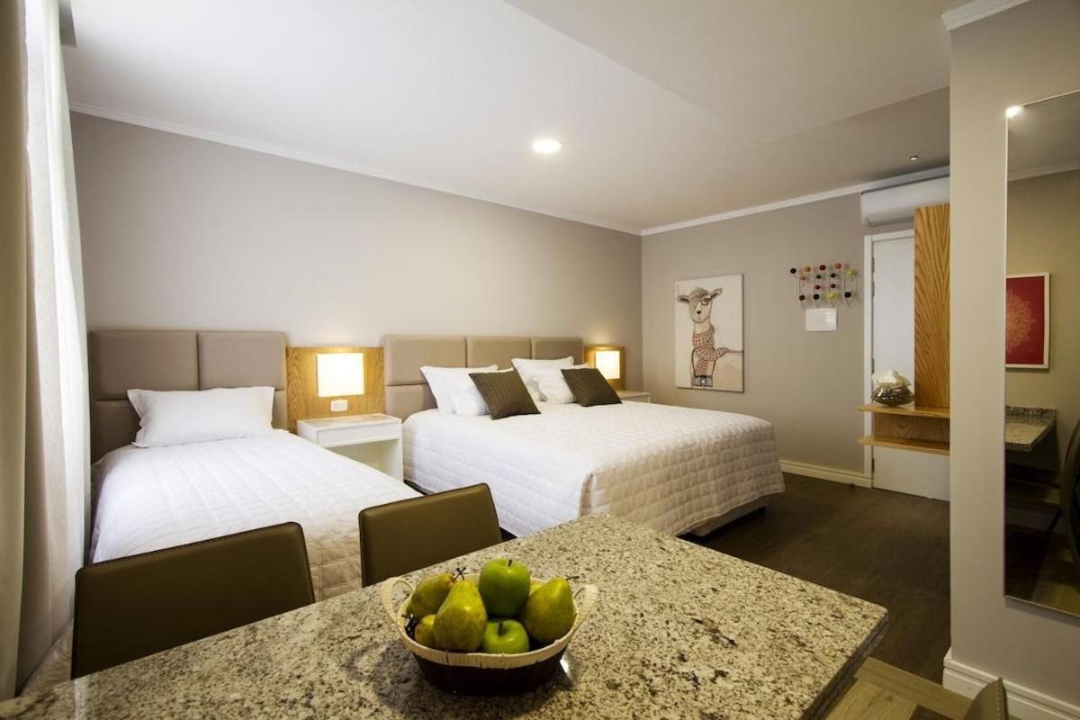 Rosa Flats Charm Gramado Apartment Luaran gambar