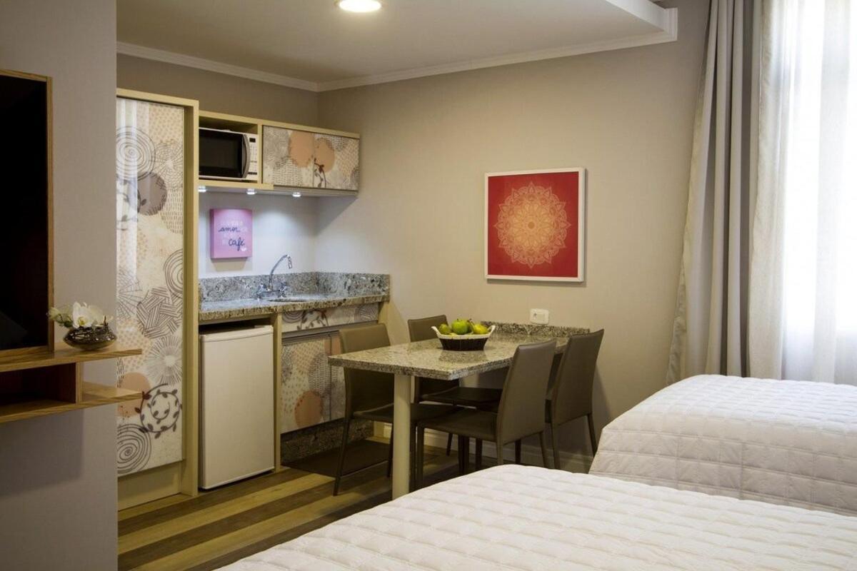 Rosa Flats Charm Gramado Apartment Luaran gambar
